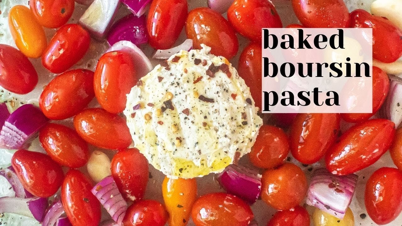 Boursin Pasta - TikTok Viral Boursin Cheese and Tomato Pasta!