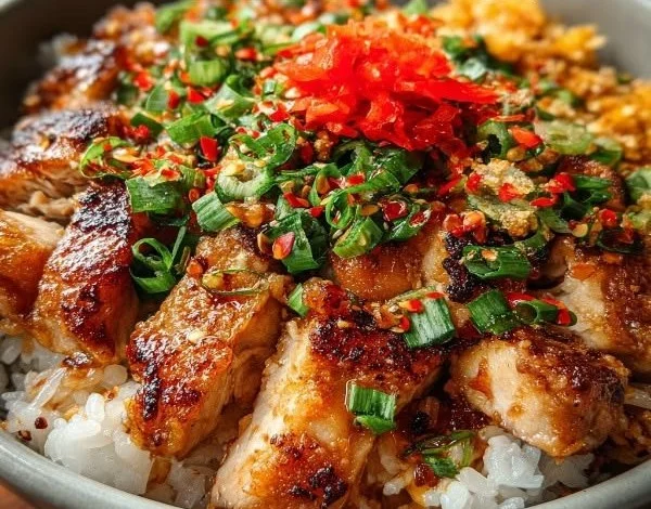 Bang Bang Chicken Bowl
