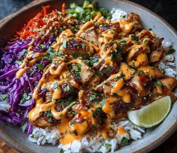 Bang Bang Chicken Bowl
