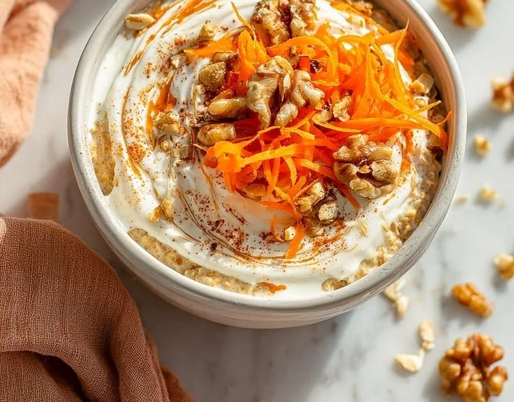 Carrot Cake Overnight Oats