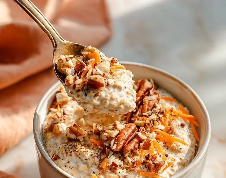 Carrot Cake Overnight Oats