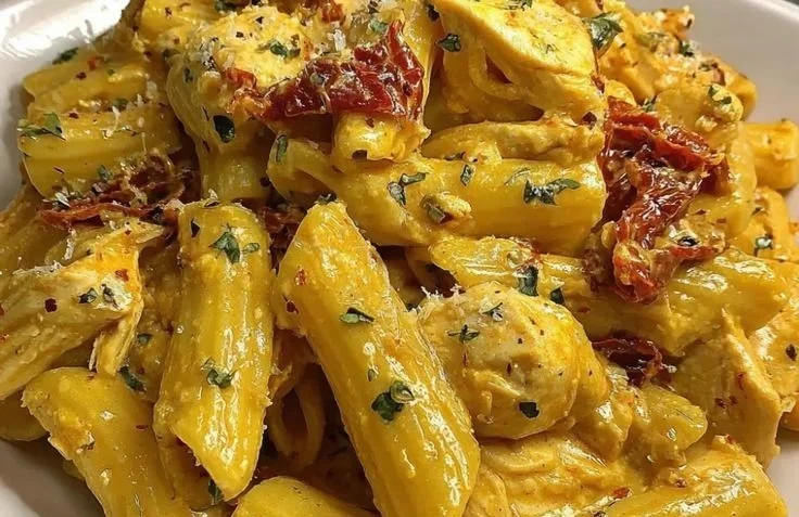 Cheesy Chicken & Sun-Dried Tomato