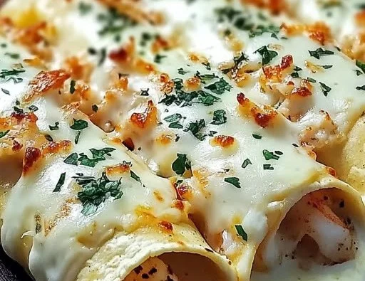 Cheesy Seafood Tortilla Bombs