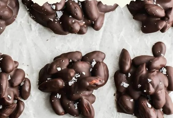Chocolate Covered Almond Clusters