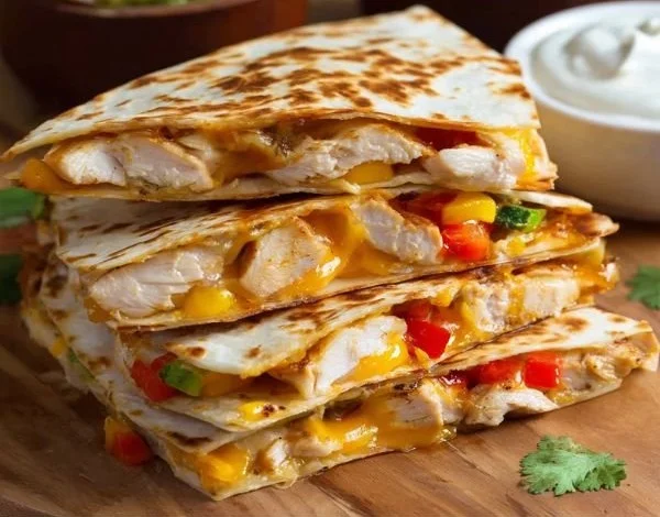 Easy Chicken Quesadilla