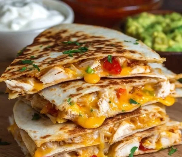 Easy Chicken Quesadilla