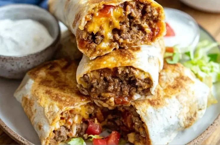Hearty Beef Burritos