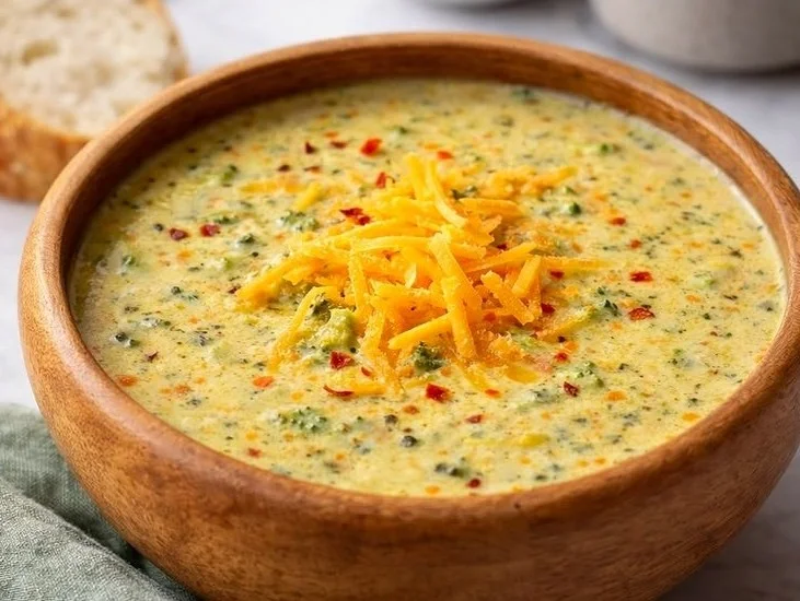 Instant Pot Broccoli Cheddar Soup