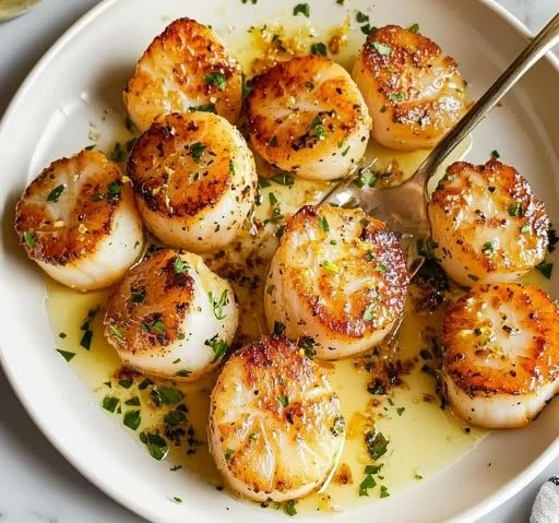 Lemon Butter Scallops