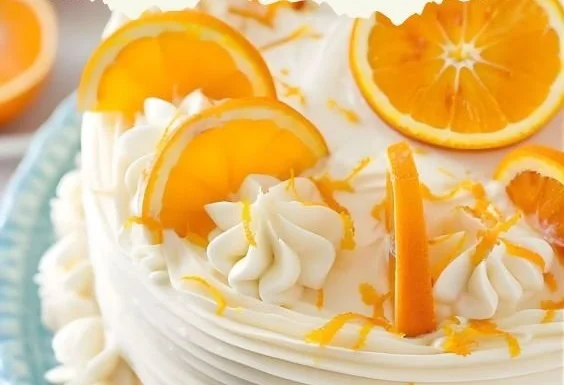 Orange Creamsicle Cake