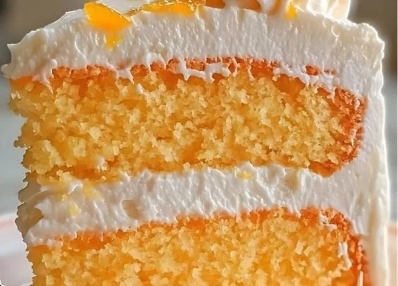 Orange Creamsicle Cake