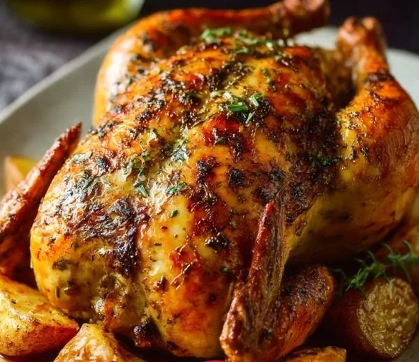 Oven Roasted Whole Chicken