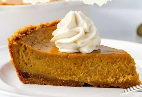 Pumpkin Pie with Graham Cracker Crust