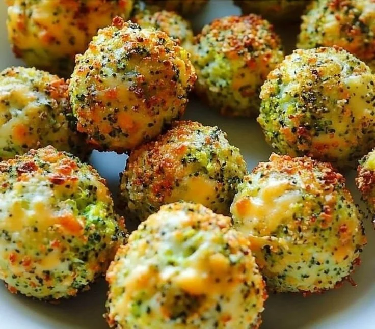 Baked Broccoli Cheese Balls