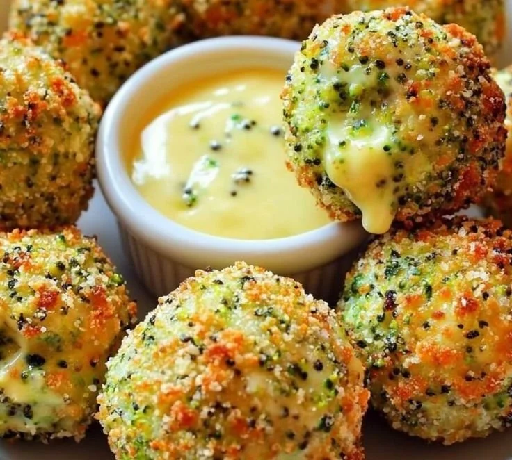 Baked Broccoli Cheese Balls