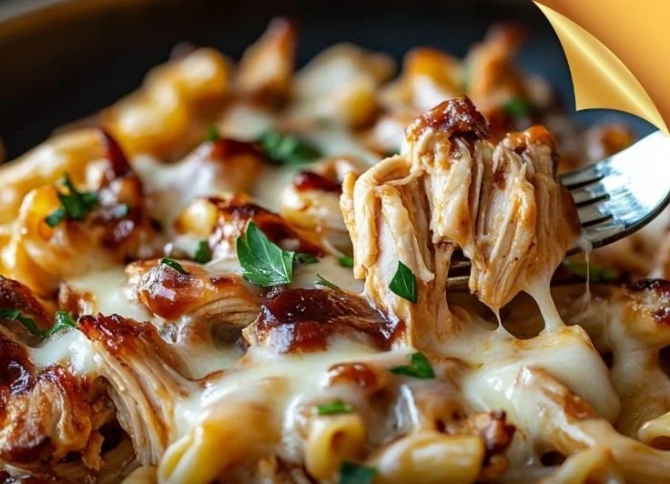 BBQ Chicken Mac and Cheese