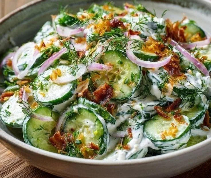 Cucumber Ranch Crack Salad