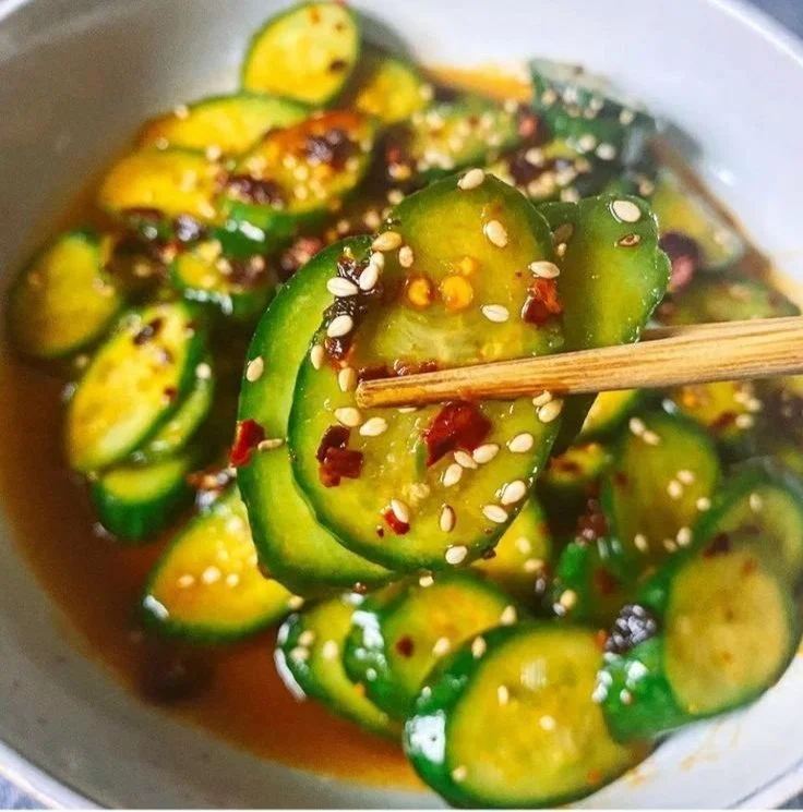 Easy Asian Cucumber Salad