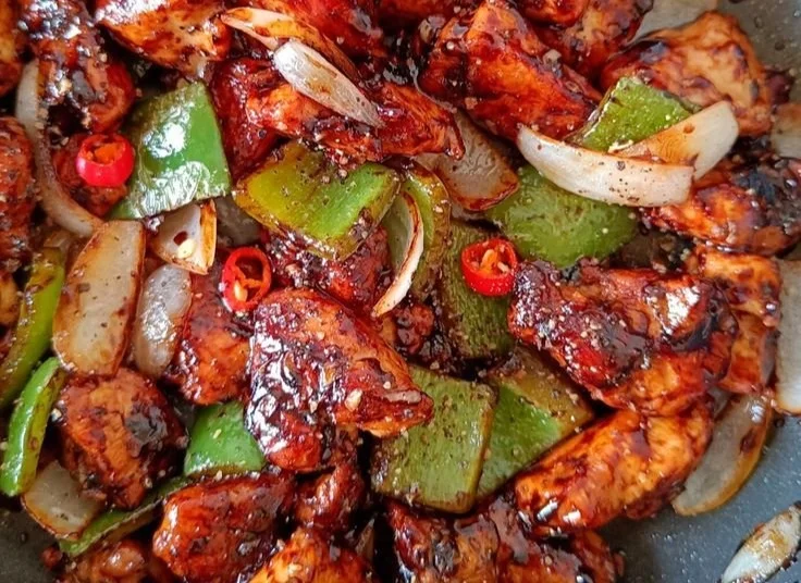 Easy Black Pepper Chicken