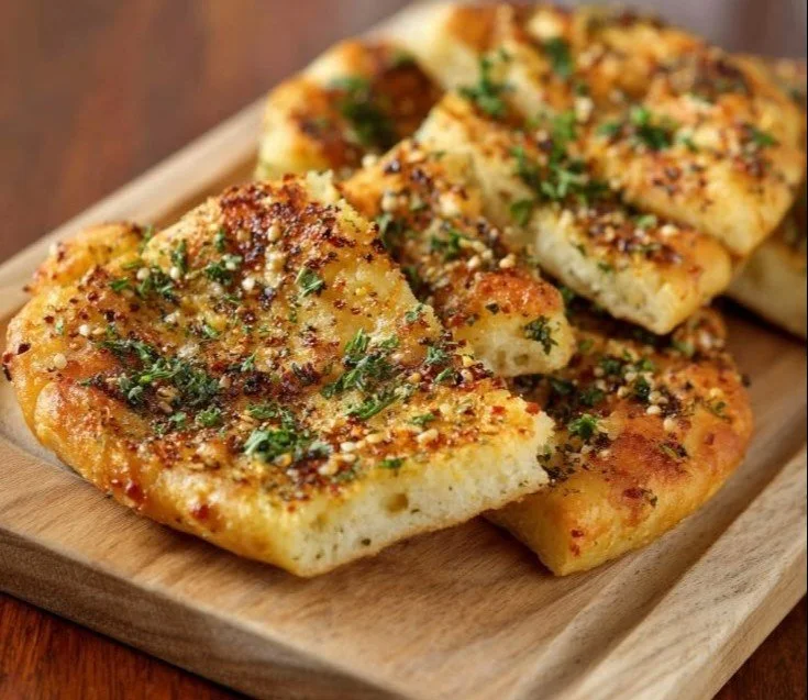 Everything Mashed Potato Flatbread