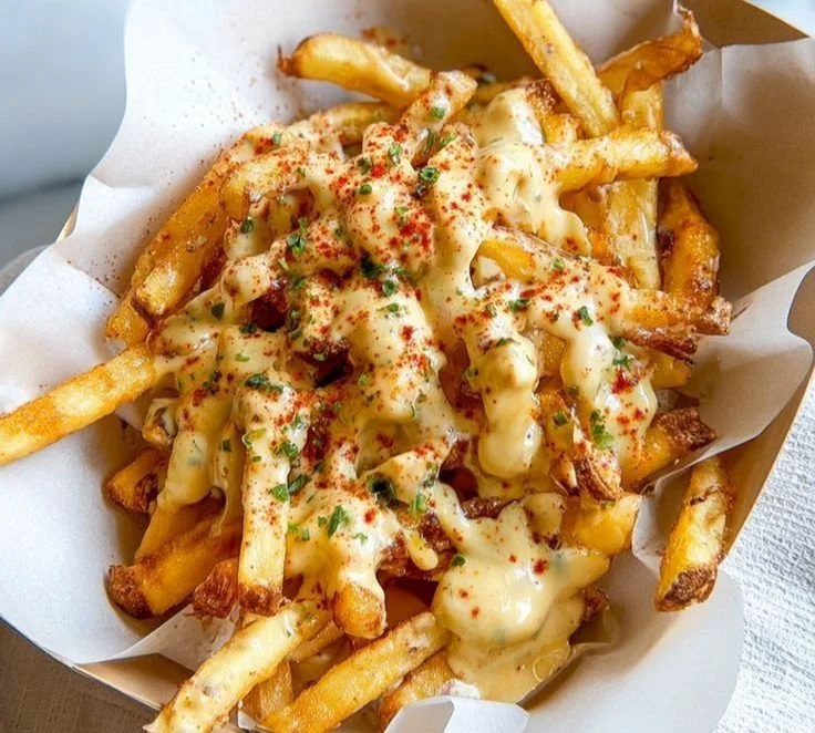 Delicious Louisiana Voodoo Fries inspired by Wingstop's recipe