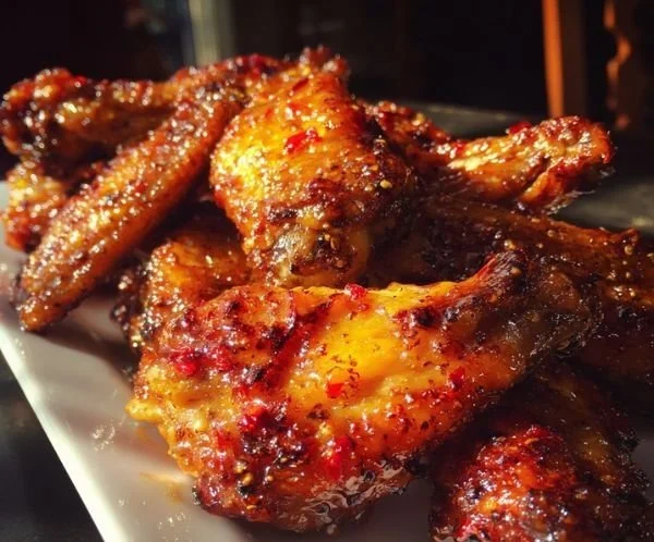 Pineapple Cowboy Candy Chicken Wings