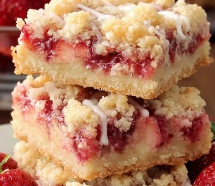 Strawberry Shortcake Bars