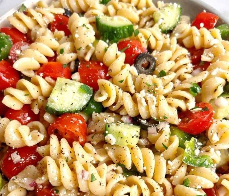 The Best Pasta Salad with Italian Dressing