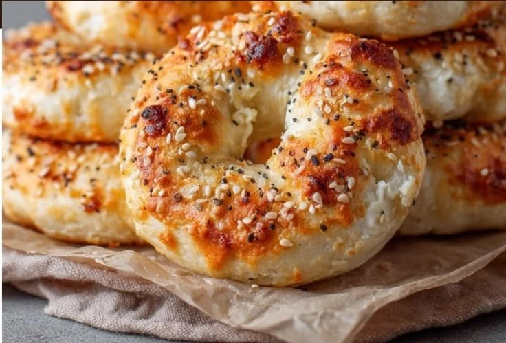3-Ingredient Protein Bagels