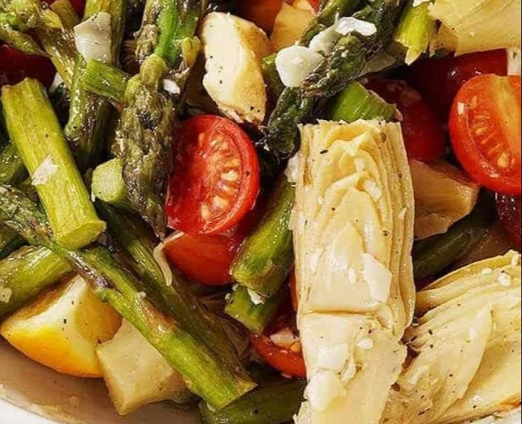 Asparagus and Cherry Tomato Salad