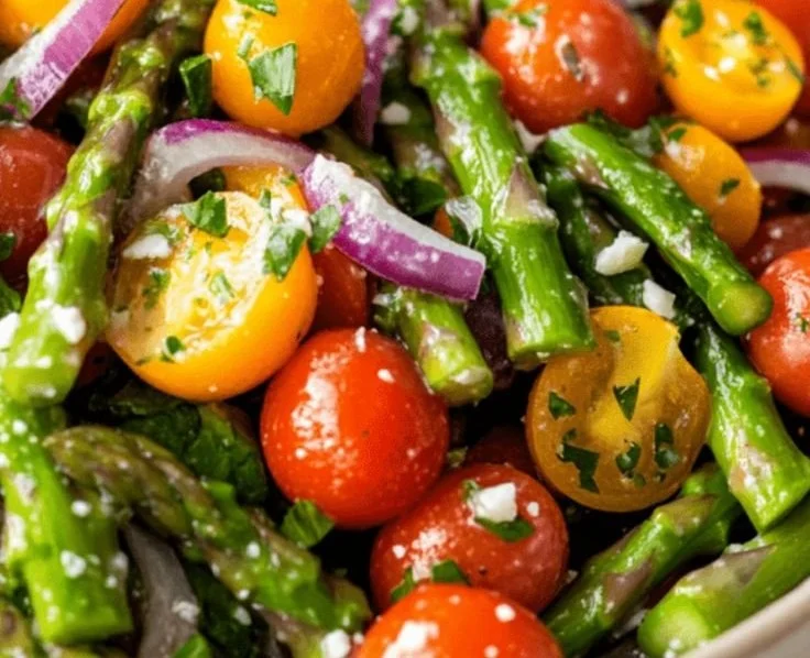 Asparagus Salad with Lemon Vinaigrette