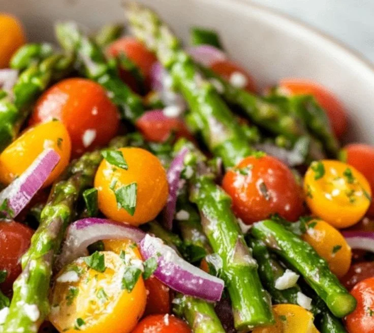 Asparagus Salad with Lemon Vinaigrette