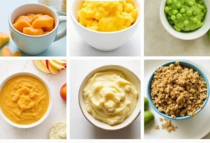 Baby Food for 6-Month-Olds Purees