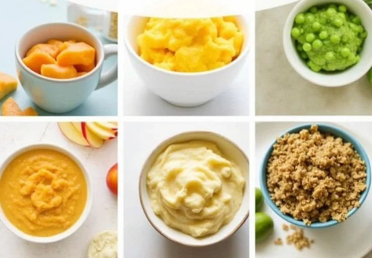 Baby Food for 6-Month-Olds Purees