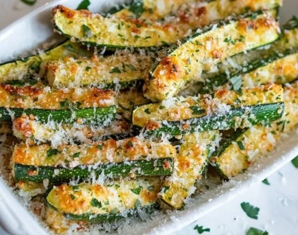 Baked Parmesan Zucchini