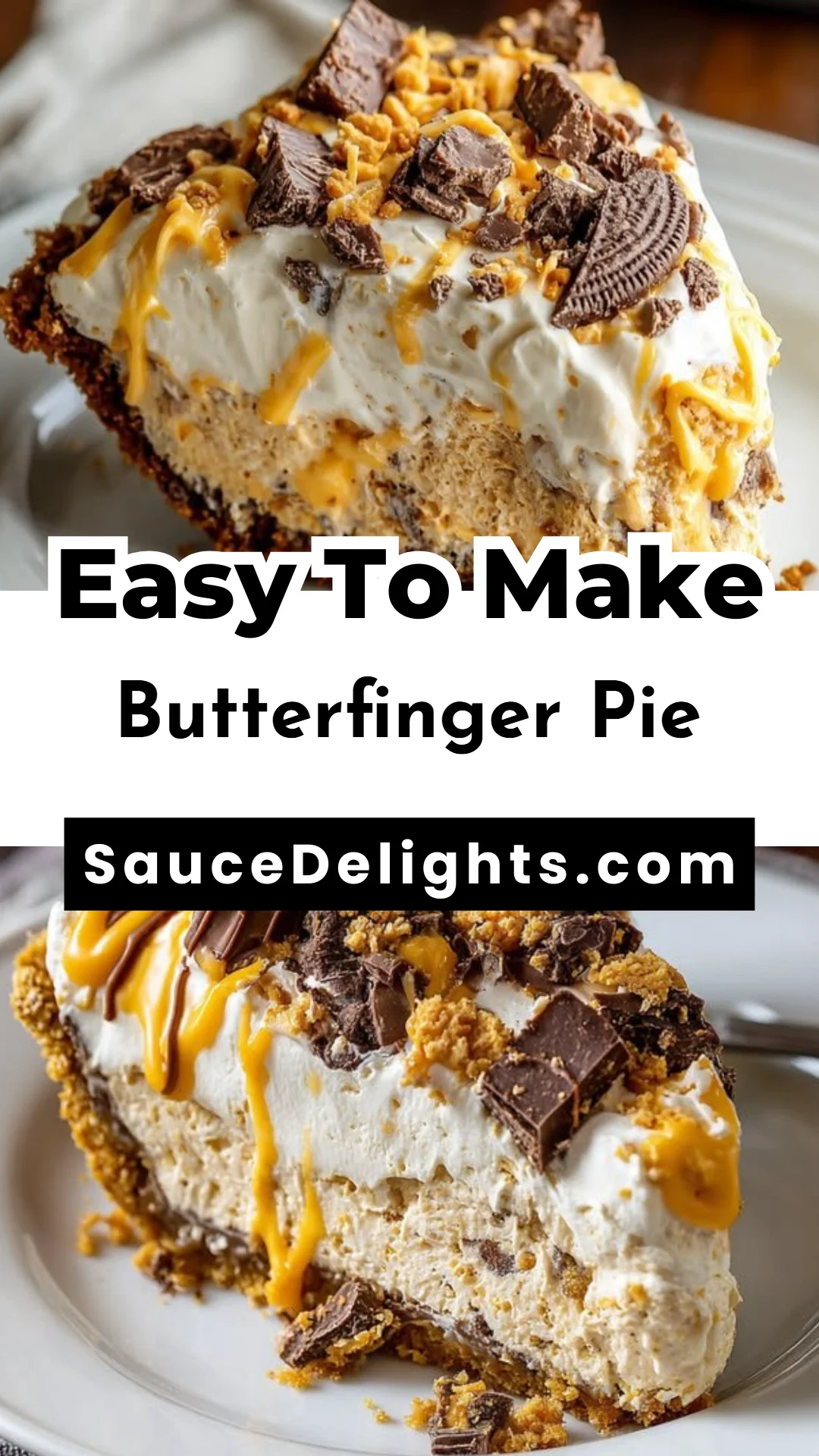Butterfinger Pie