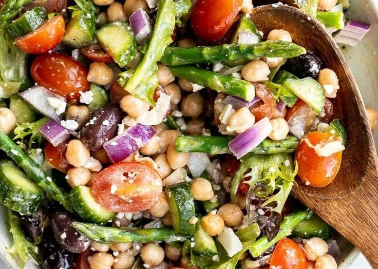 Chopped Asparagus Salad