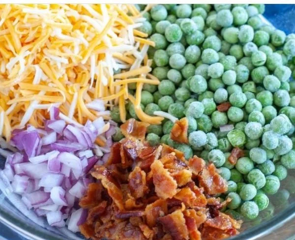 Cold Green Pea Salad