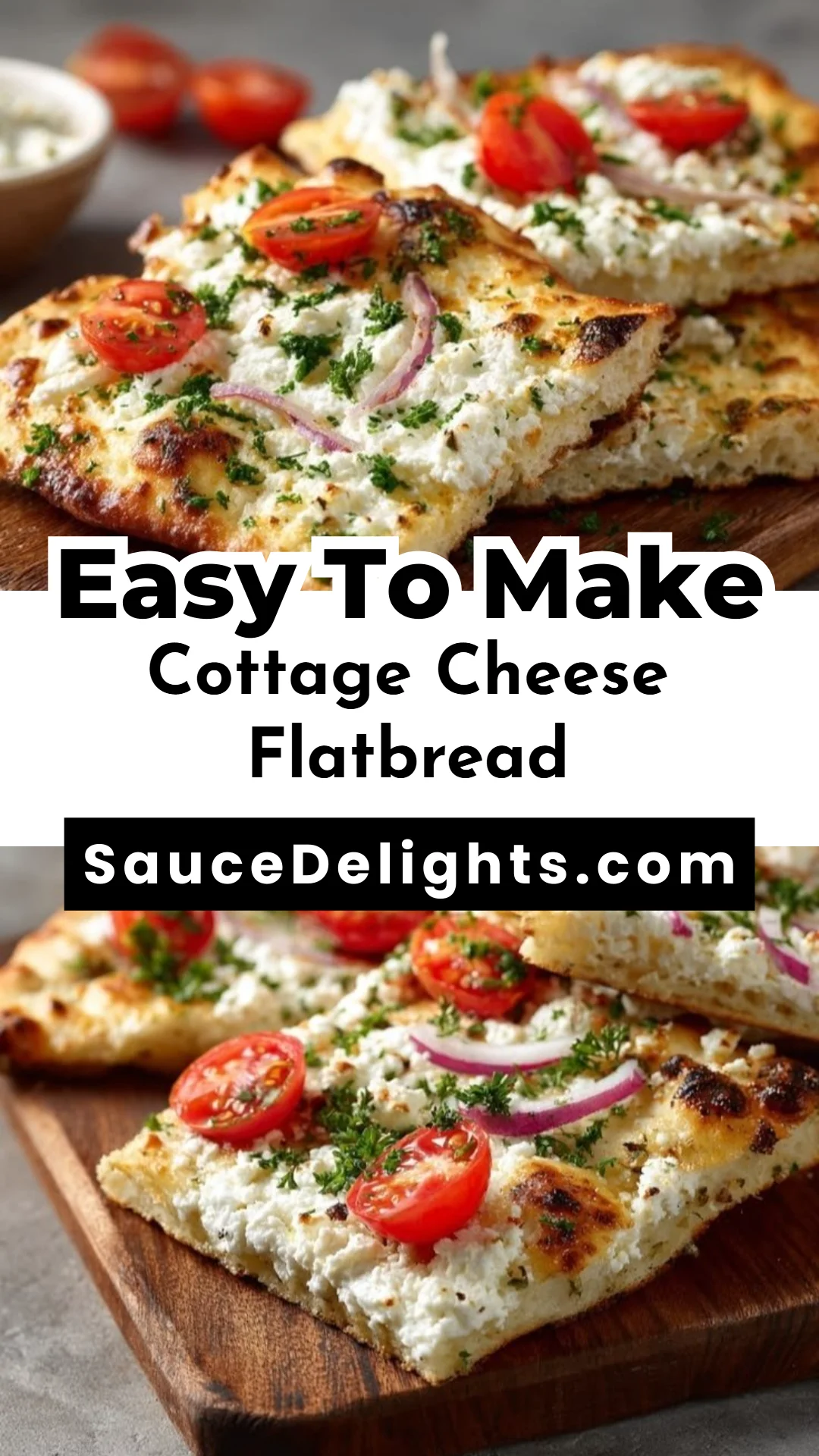 Cottage Cheese Flatbread