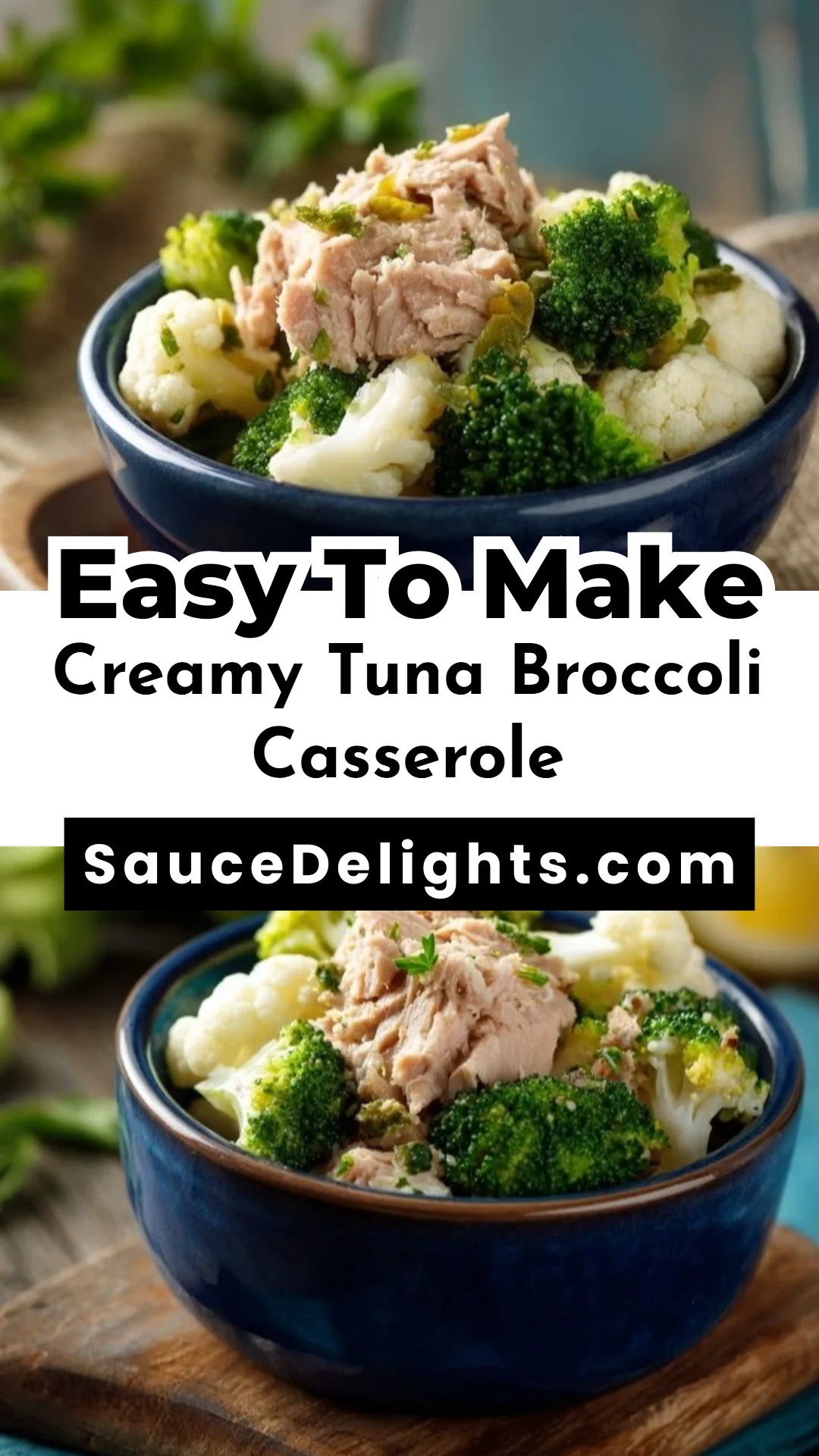 Creamy Tuna Broccoli Casserole