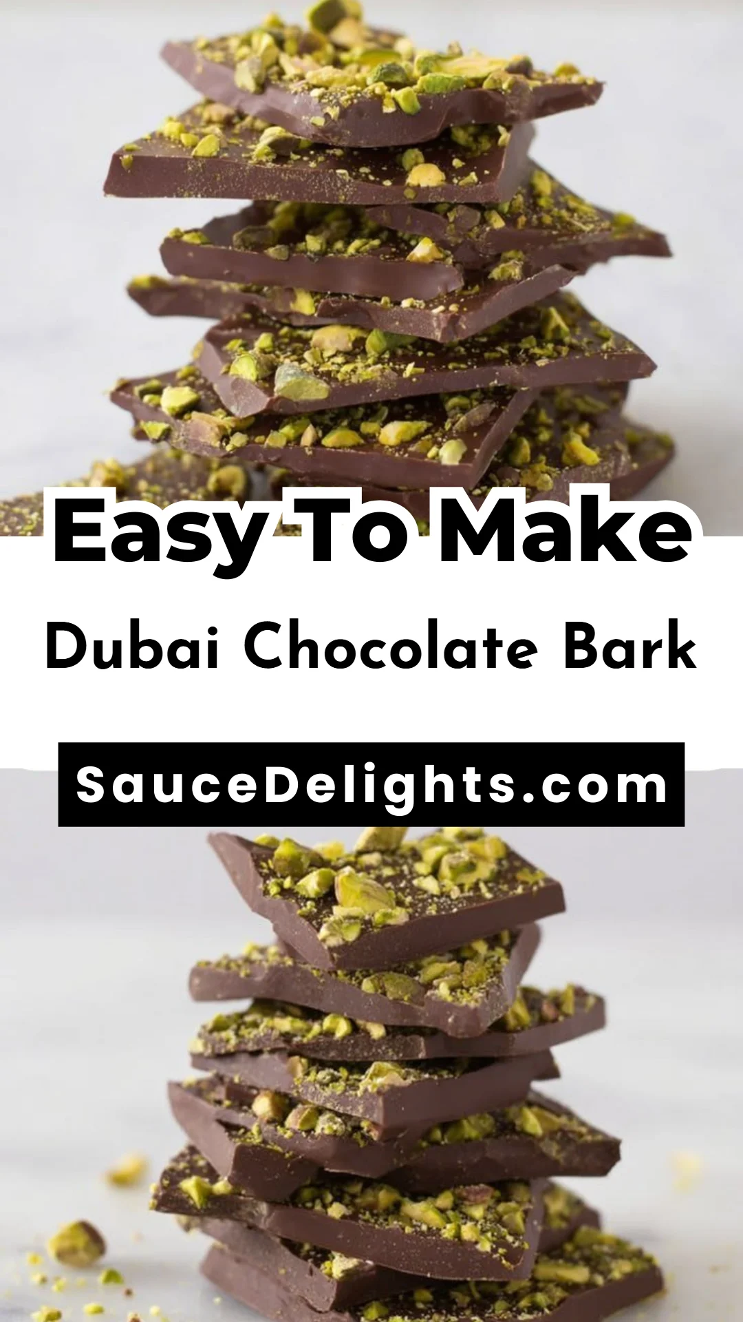 Dubai Chocolate Bark