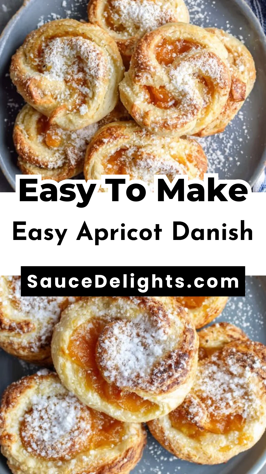 Easy Apricot Danish