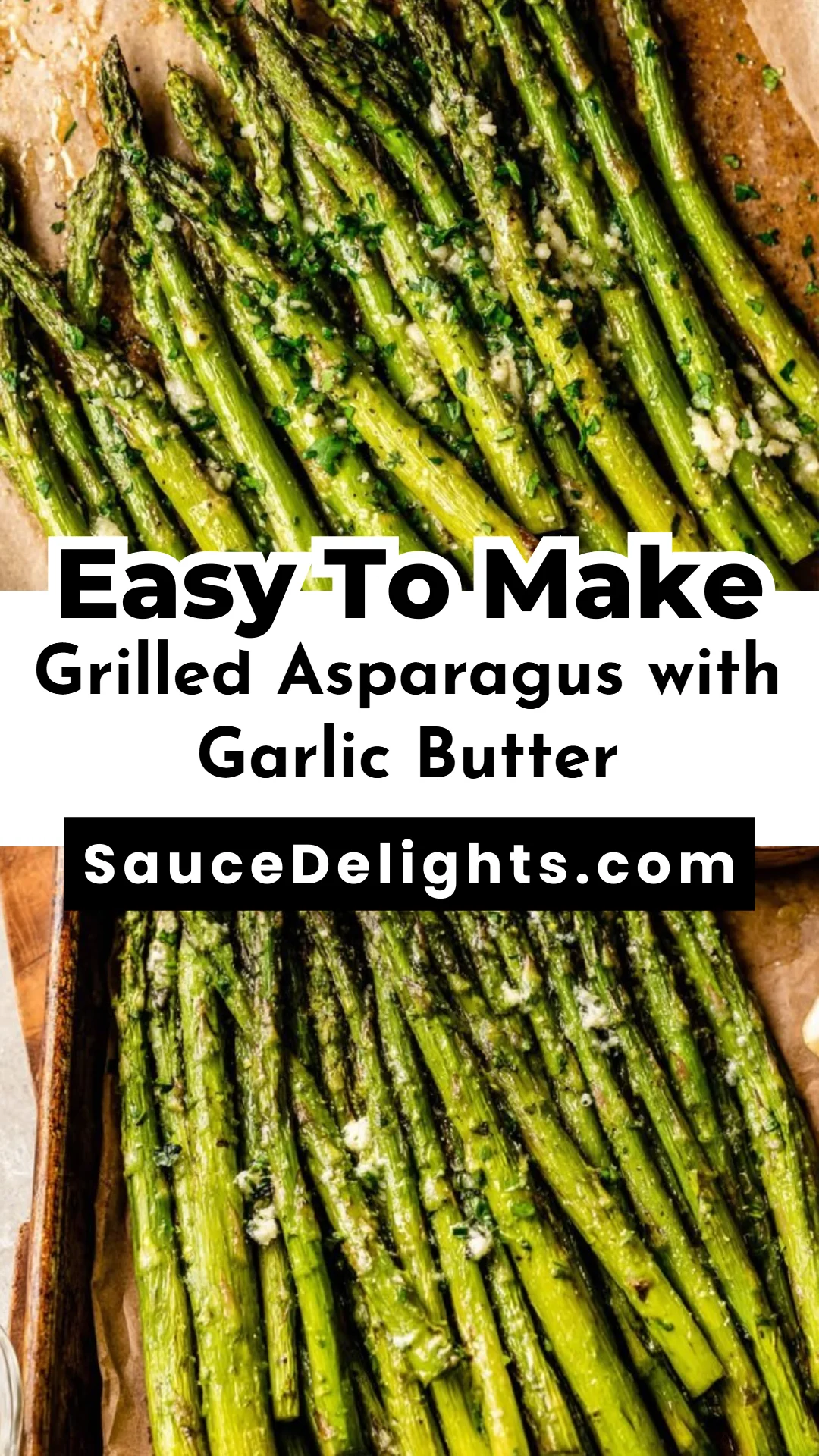 Grilled Asparagus with Garlic Butter