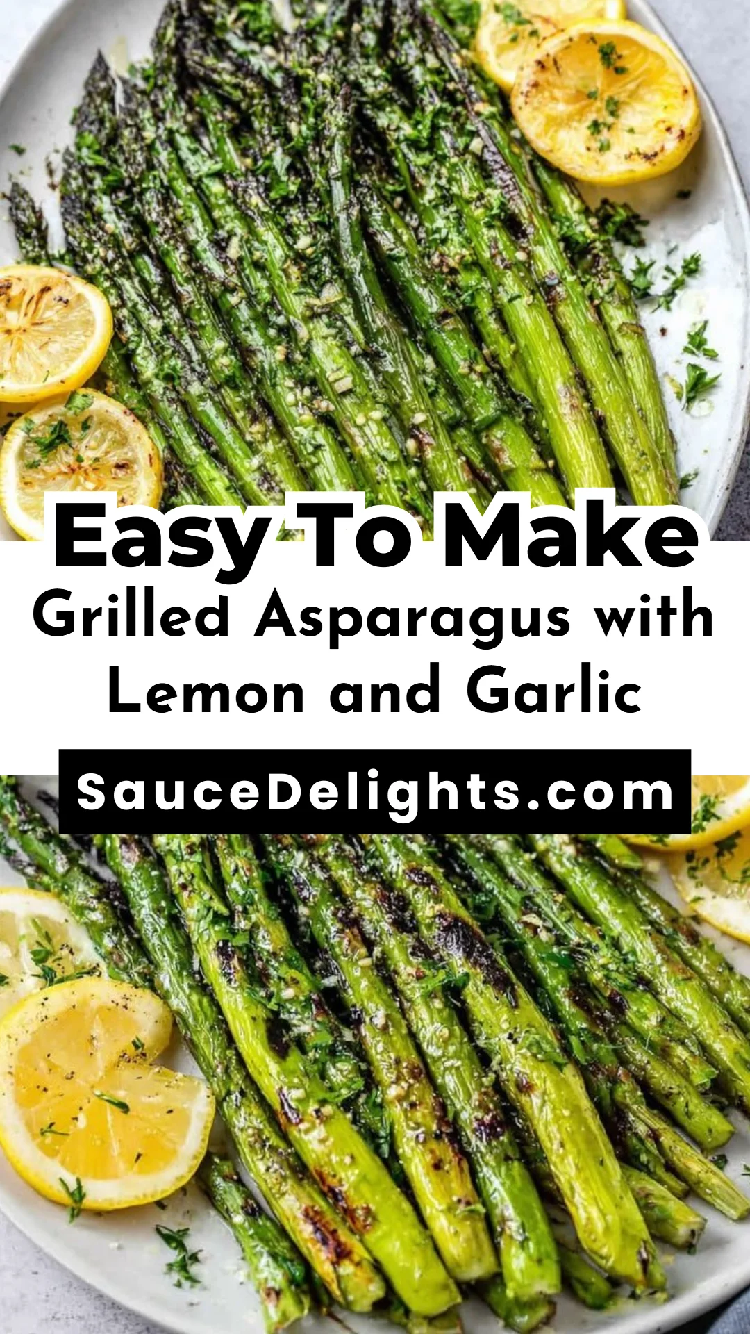 Grilled Asparagus with Lemon and Garlic