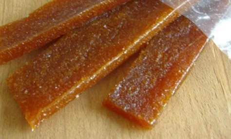 Homemade Apricot Fruit Leather