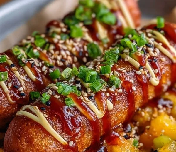 Korean Corn Sausage
