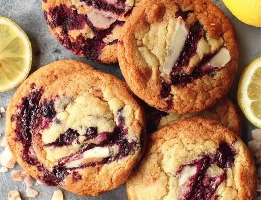 Lemon Blueberry Cookies