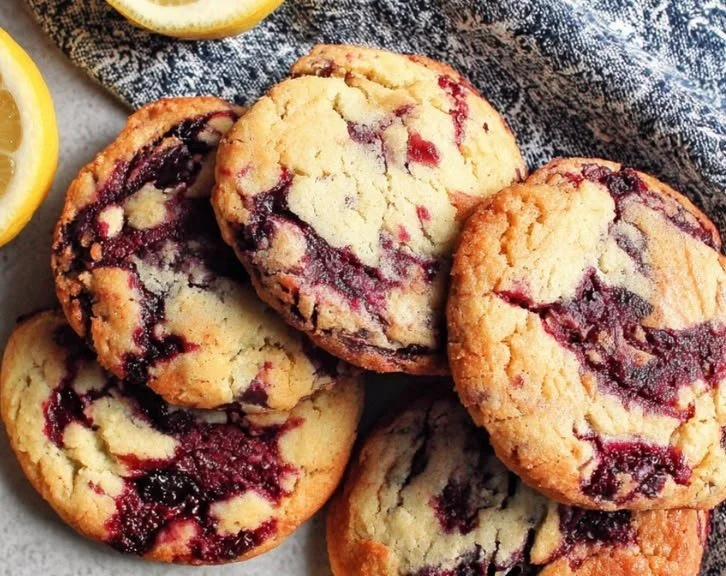 Lemon Blueberry Cookies