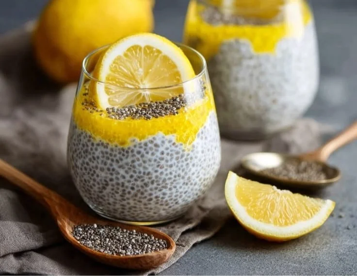 Lemon Cream Chia Pudding