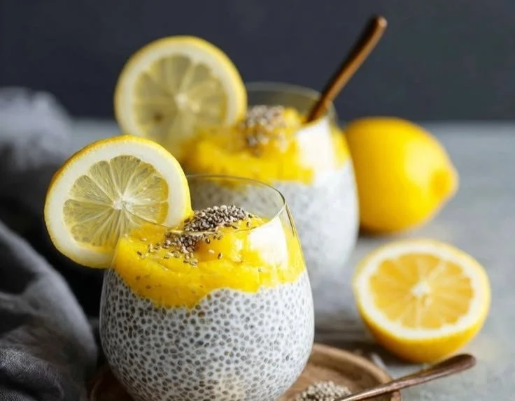 Lemon Cream Chia Pudding